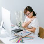 ストレスに苦しむ女性