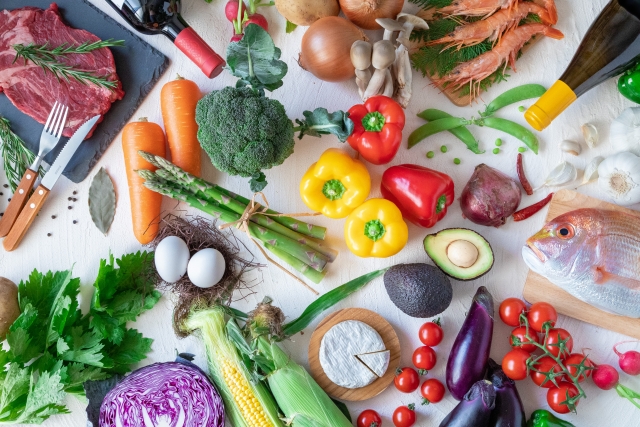 さまざまな食材